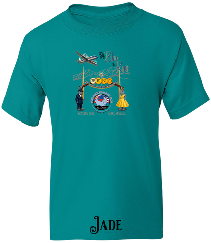 Blue Holicer Fly Blue to Reno YOUTH T-Shirt