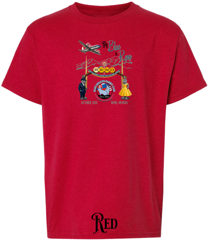 Blue Holicer Fly Blue to Reno YOUTH T-Shirt