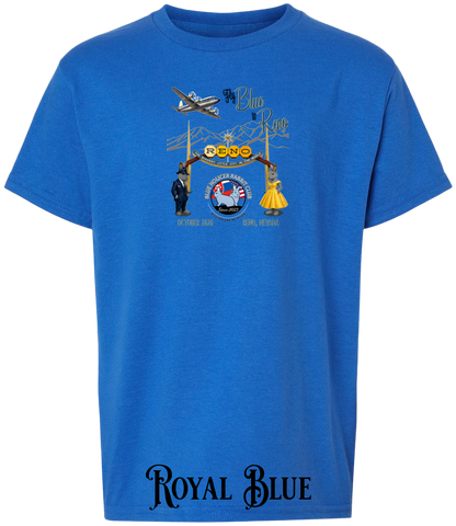 Blue Holicer Fly Blue to Reno YOUTH T-Shirt