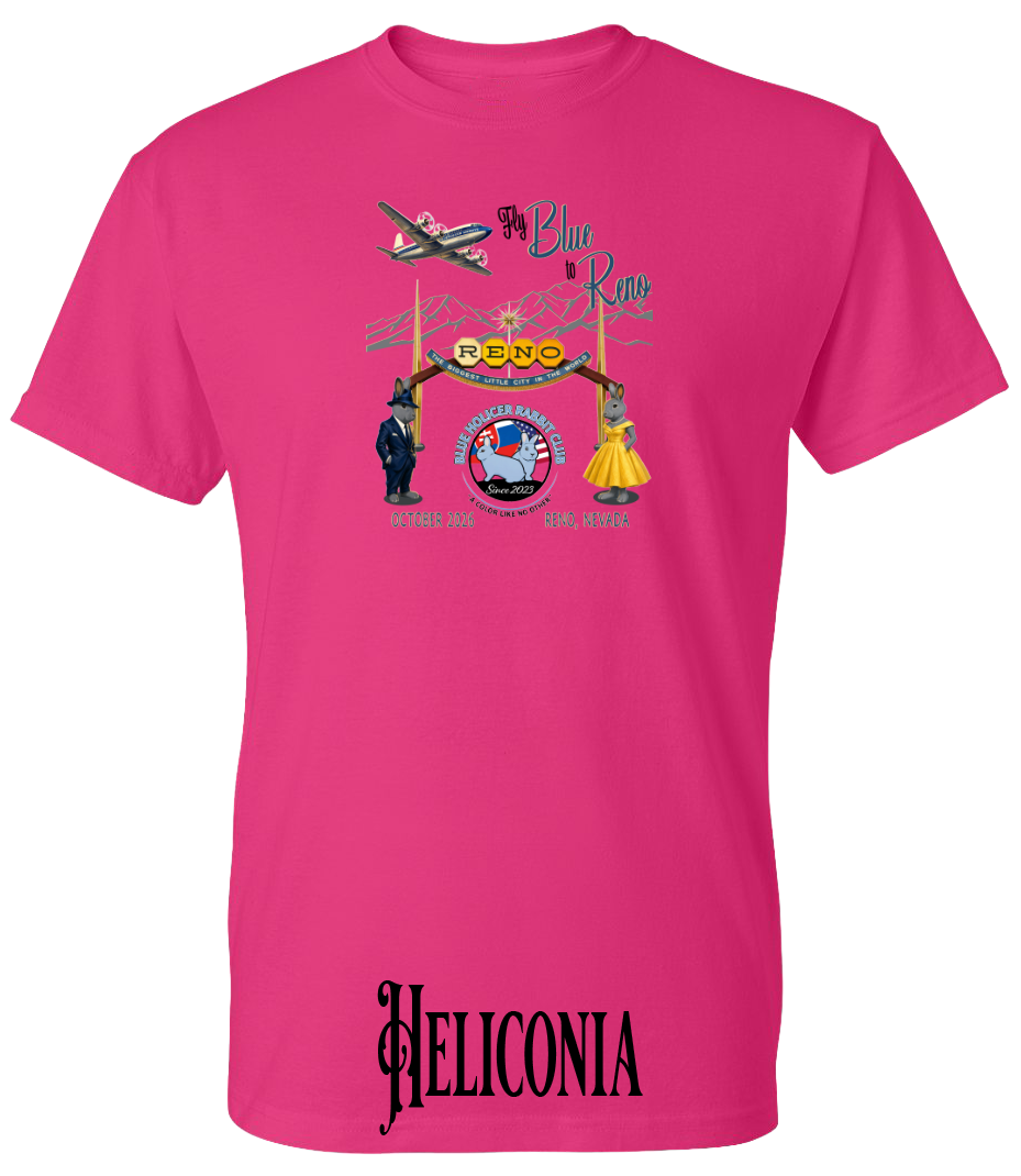 Blue Holicer Fly Blue to Reno PLUS SIZE T-Shirt