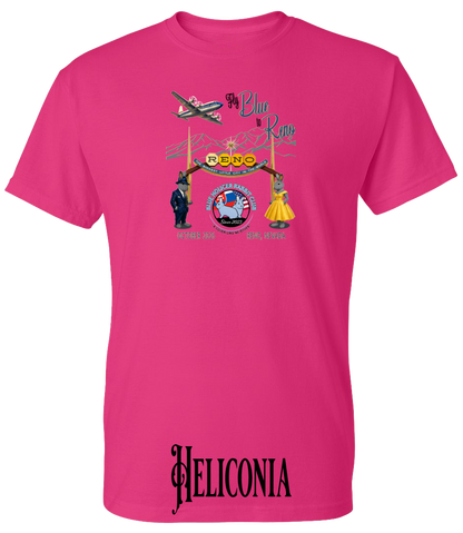 Blue Holicer Fly Blue to Reno PLUS SIZE T-Shirt