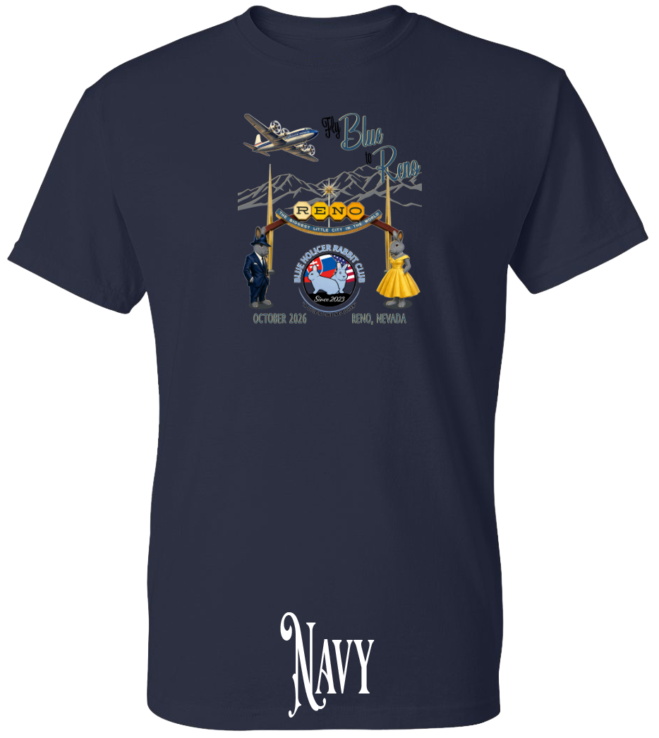 Blue Holicer Fly Blue to Reno PLUS SIZE T-Shirt