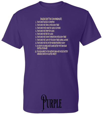 English Spot Commandments PLUS SIZE T-Shirt