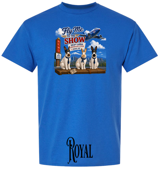 English Spot Fly Me to the Show PLUS SIZE T-Shirt