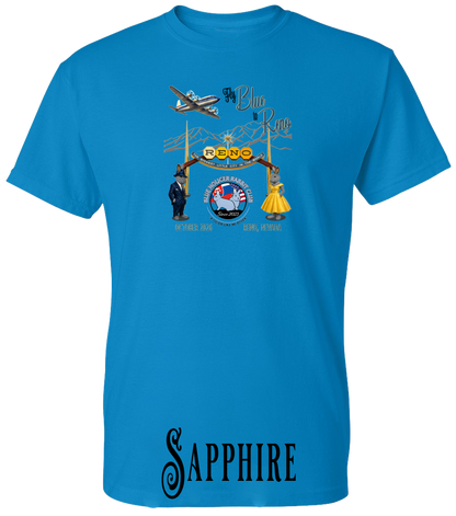Blue Holicer Fly Blue to Reno PLUS SIZE T-Shirt