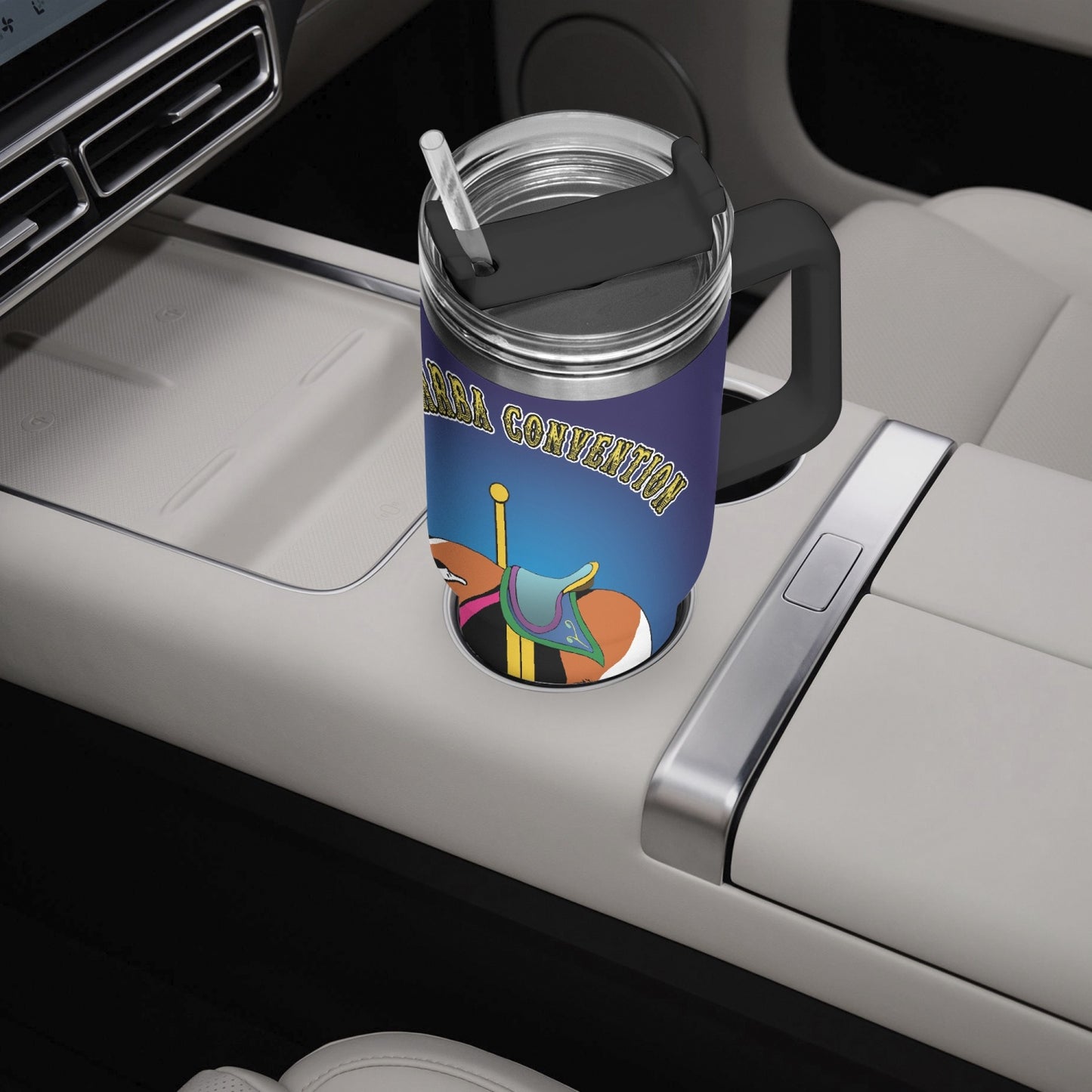 40oz Car Tumbler Cup -101 ARBA Carousel Cavy