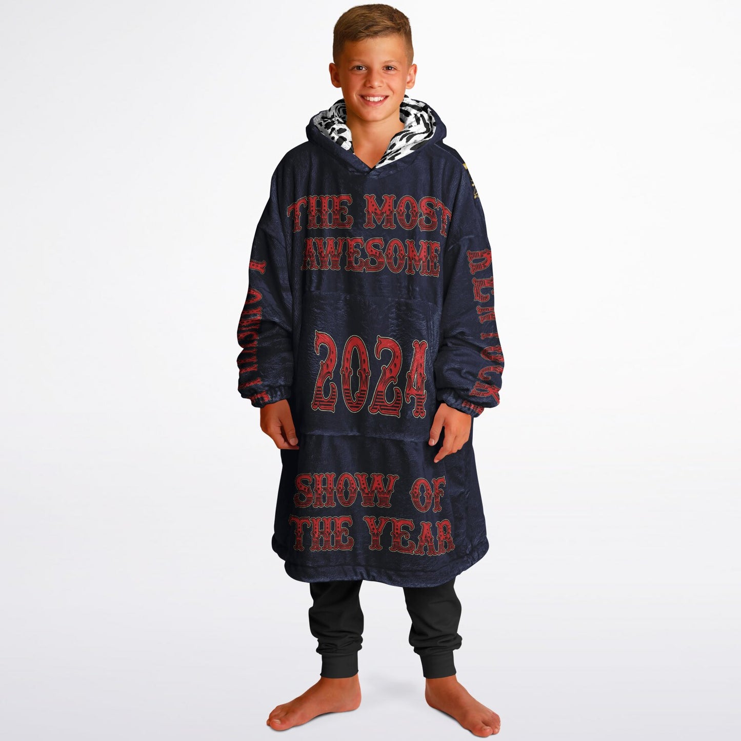 Reversible REALLY Big Hoodie YOUTH Navy