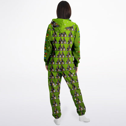 Holiday Bunnie Tree Adult Onzie