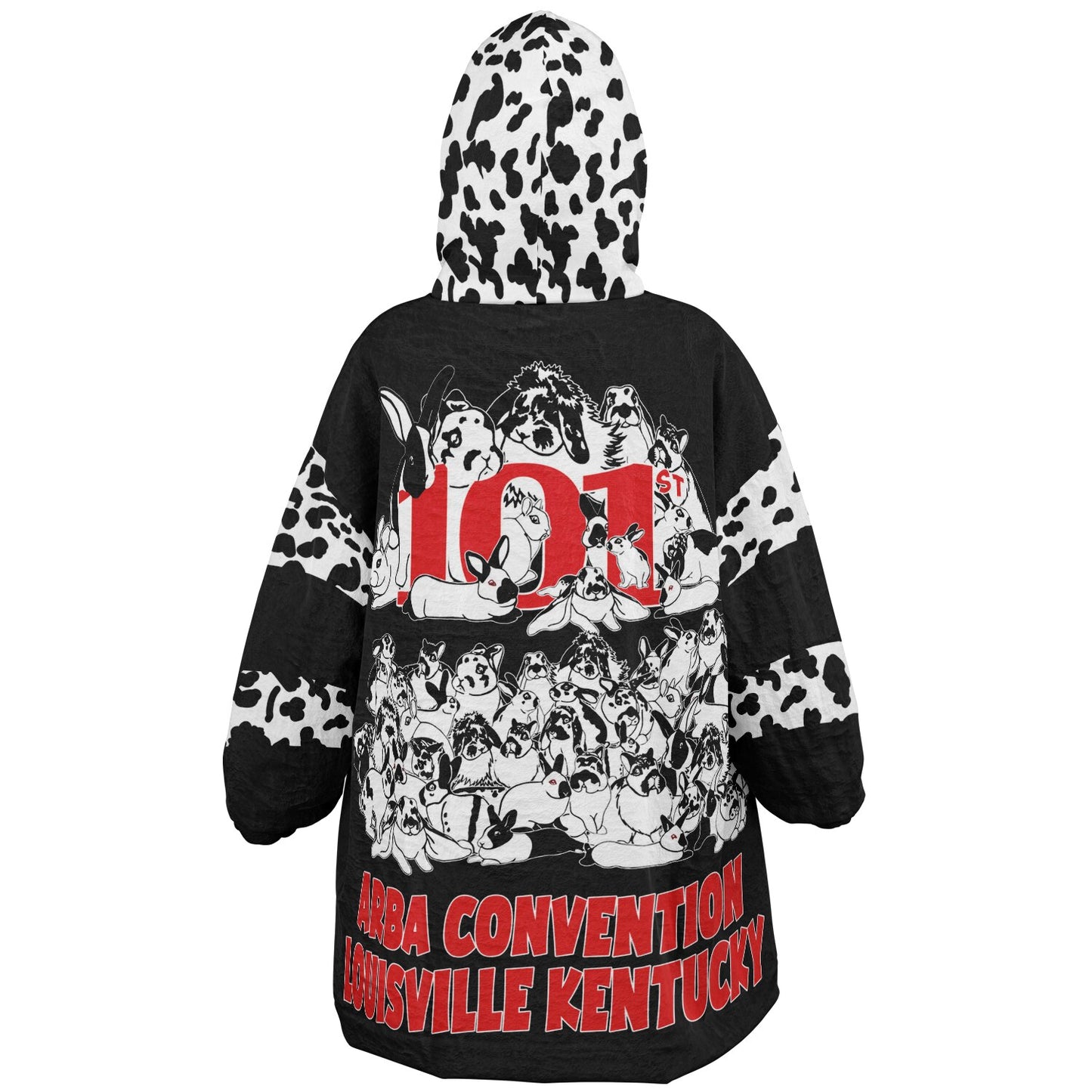 Reversible REALLY Big Hoodie YOUTH Black