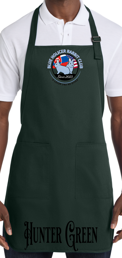 Blue Holicer Logo Apron