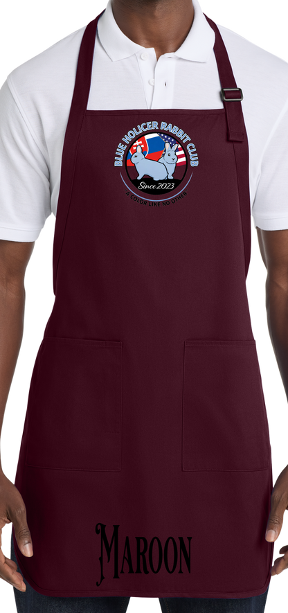 Blue Holicer Logo Apron