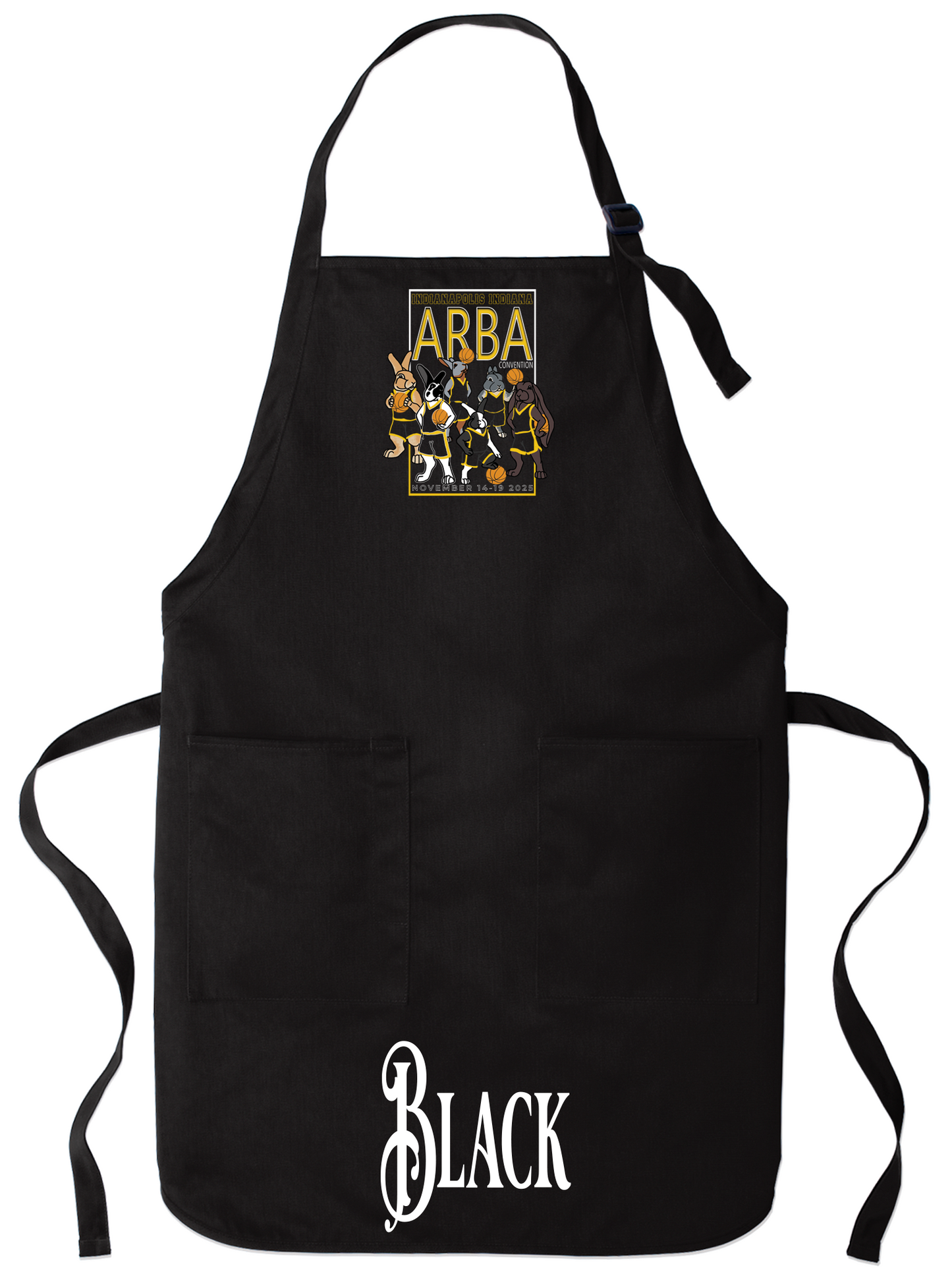 Hoops and Hares Apron