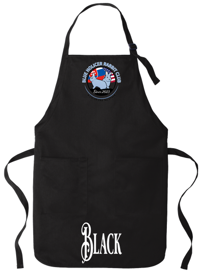 Blue Holicer Logo Apron