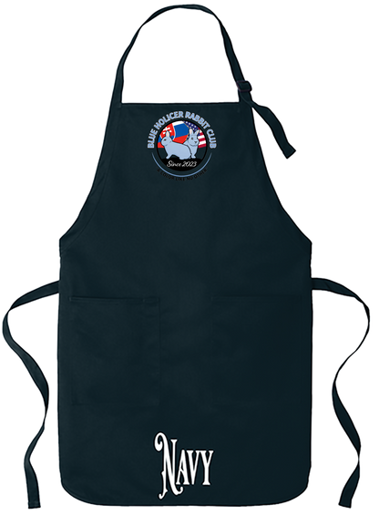 Blue Holicer Logo Apron