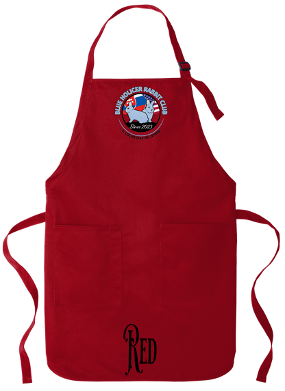 Blue Holicer Logo Apron