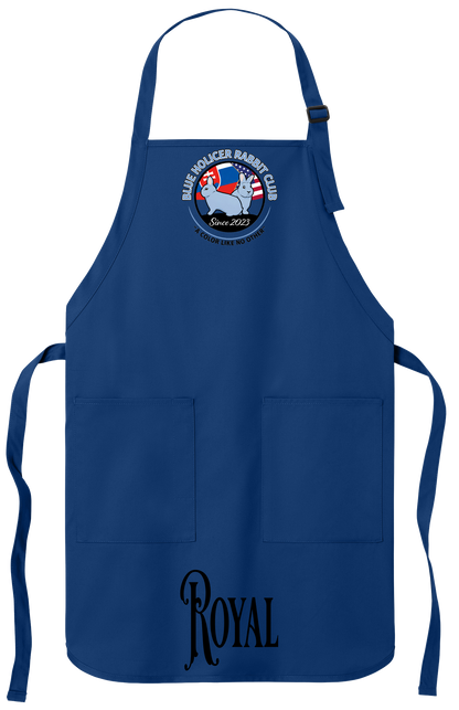 Blue Holicer Logo Apron
