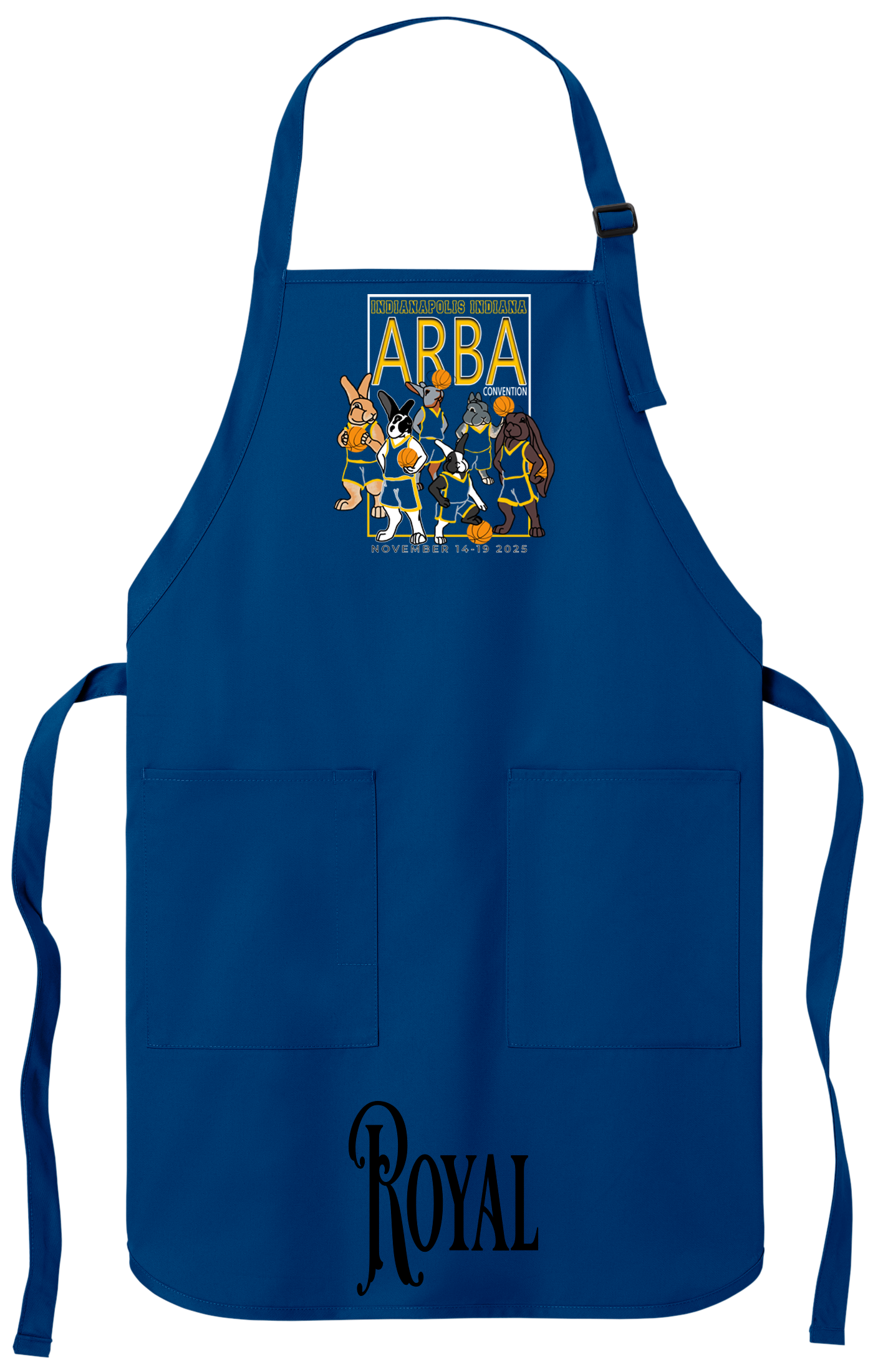 Hoops and Hares Apron