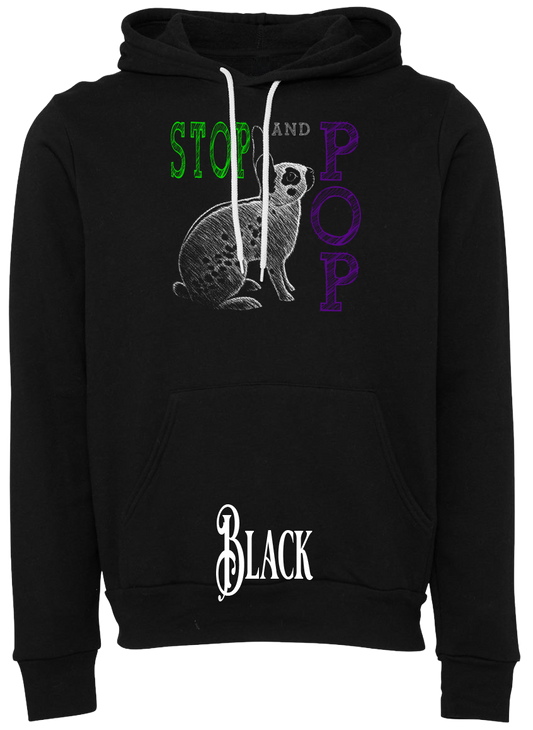 English Spot Stop and Pop Hoodie