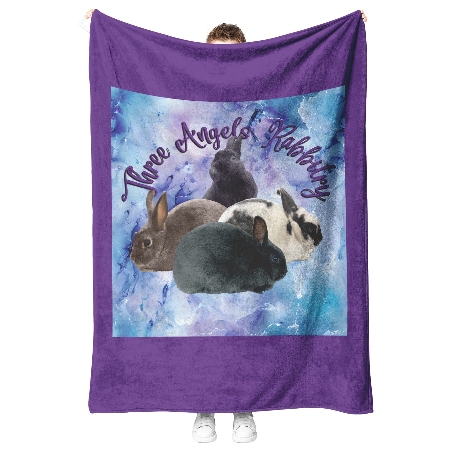 Blanket-Three Angels' Rabbitry