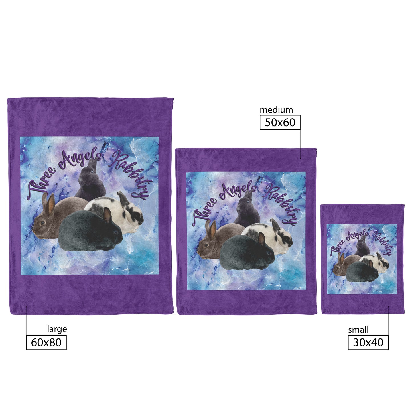 Blanket-Three Angels' Rabbitry