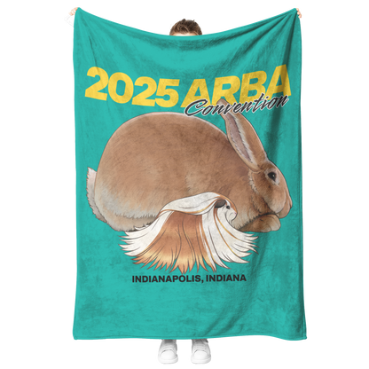 Breeders_Choice_Fleece_Blanket-TEAL_V_Blanket_Model_Mockup.png