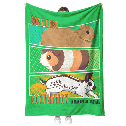 Comic_Book_Fleece_Blanket-LIME_V_Blanket_Model_Mockup.png