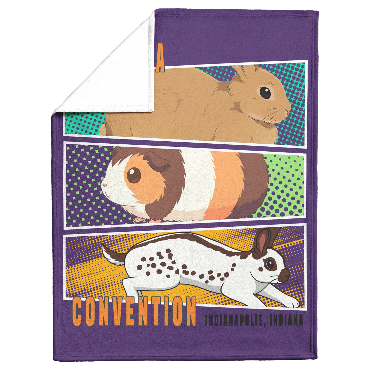 Comic_Book_Fleece_Blanket-PURPLE_V_Blanket_Fold_Mockup.png