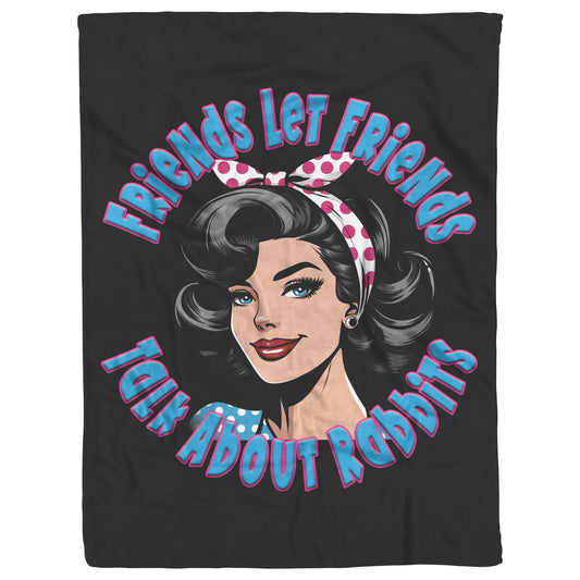 Fleece Blanket-Friends