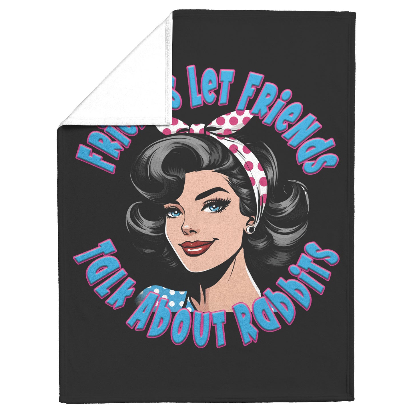 Fleece Blanket-Friends