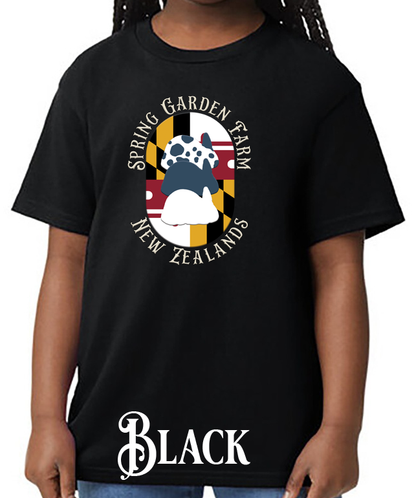 Short Sleeve YOUTH T-Shirt-Spring Garden Farm