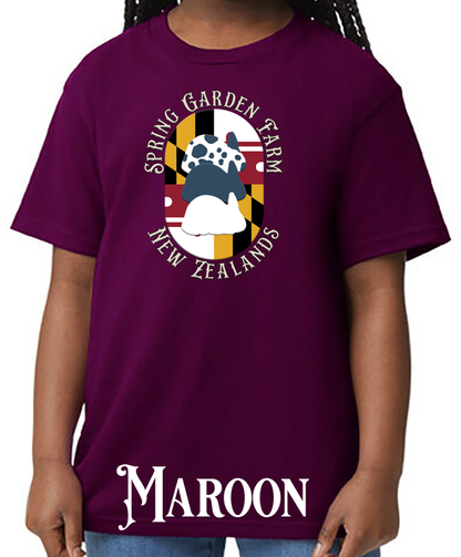 Short Sleeve YOUTH T-Shirt-Spring Garden Farm