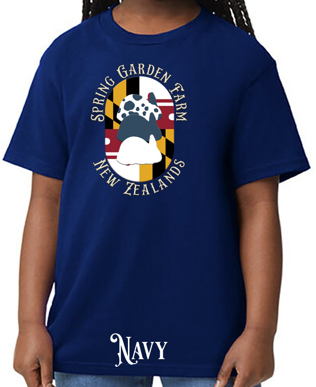 Short Sleeve YOUTH T-Shirt-Spring Garden Farm