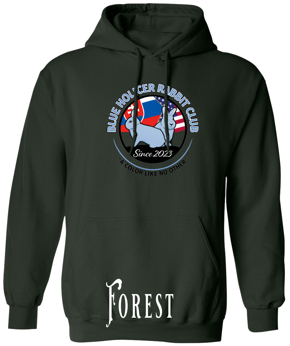 Blue Holicer Logo PLUS SIZE Hoodie