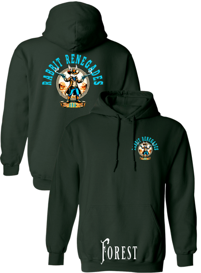 Rabbit Renegades New Logo Plus Size Hoodies