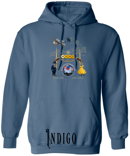 Blue Holicer Fly Blue to Reno PLUS SIZE Hoodie