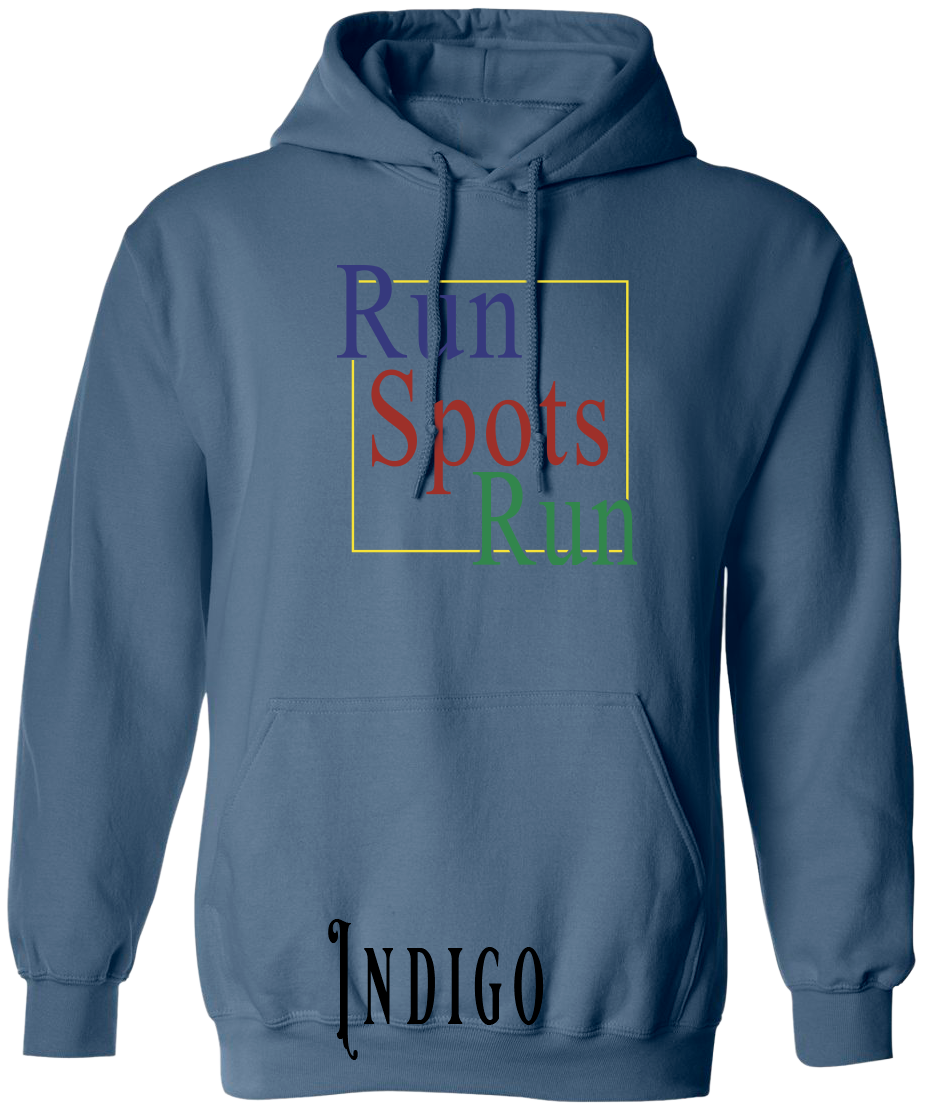 English Spot Run Spots Run PLUS SIZE Hoodie