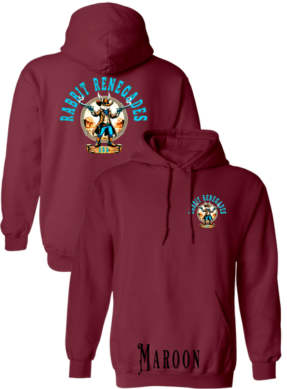 Rabbit Renegades New Logo Plus Size Hoodies