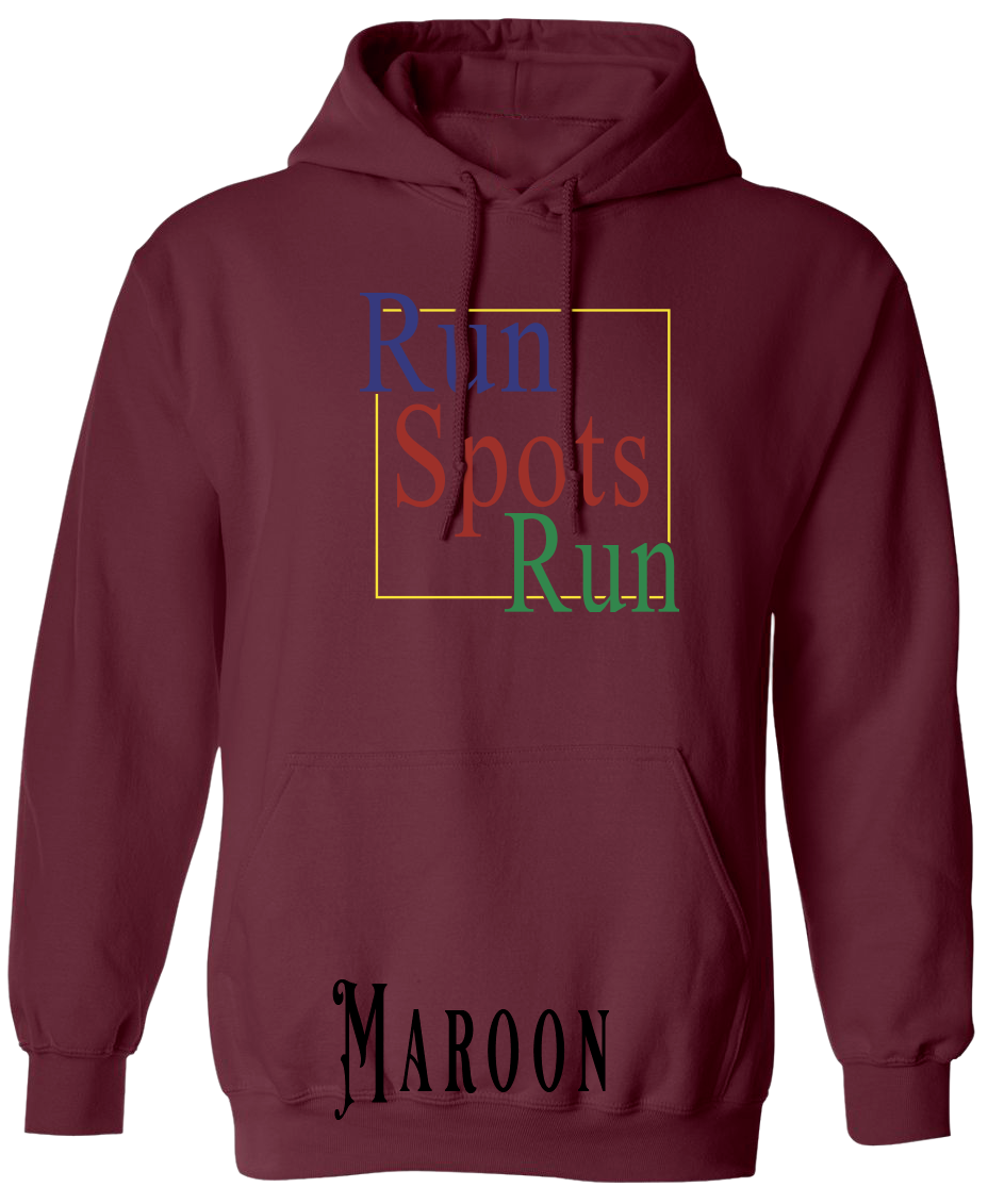 English Spot Run Spots Run PLUS SIZE Hoodie