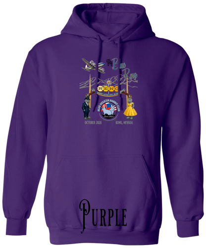 Blue Holicer Fly Blue to Reno PLUS SIZE Hoodie