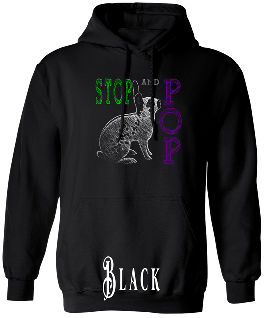 English Spot Stop and Pop PLUS SIZE Hoodie
