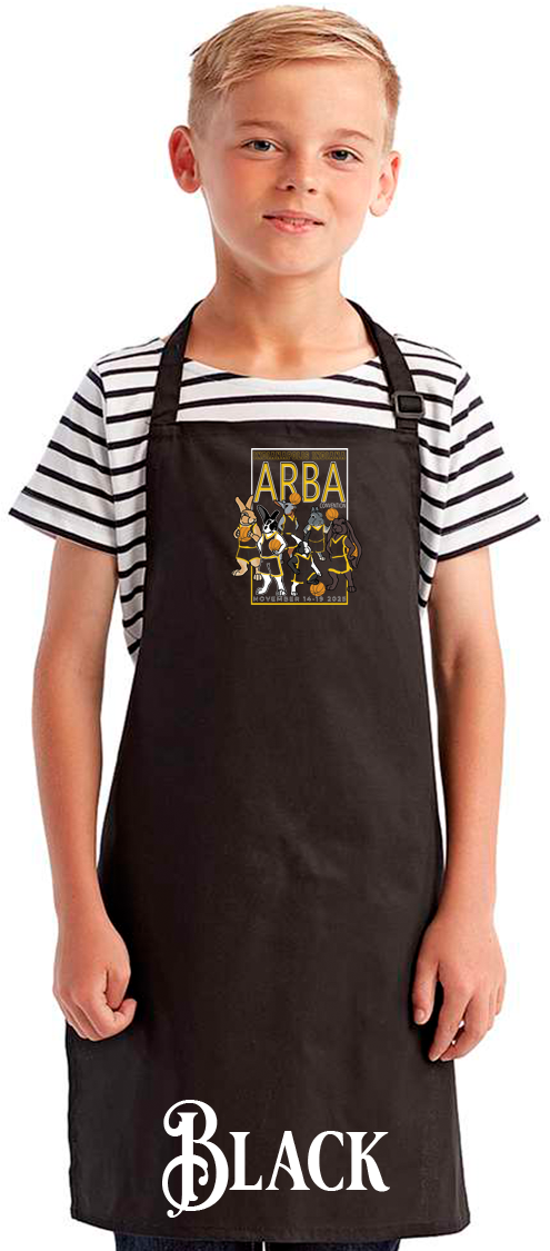 Hoops and Hares Apron YOUTH