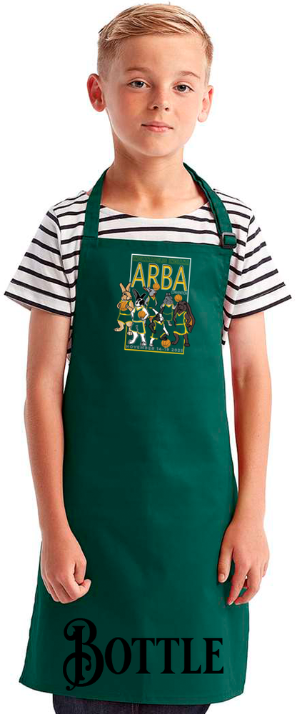 Hoops and Hares Apron YOUTH