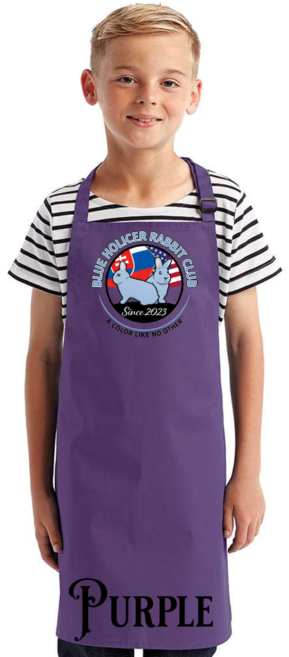 Blue Holicer Logo Apron YOUTH