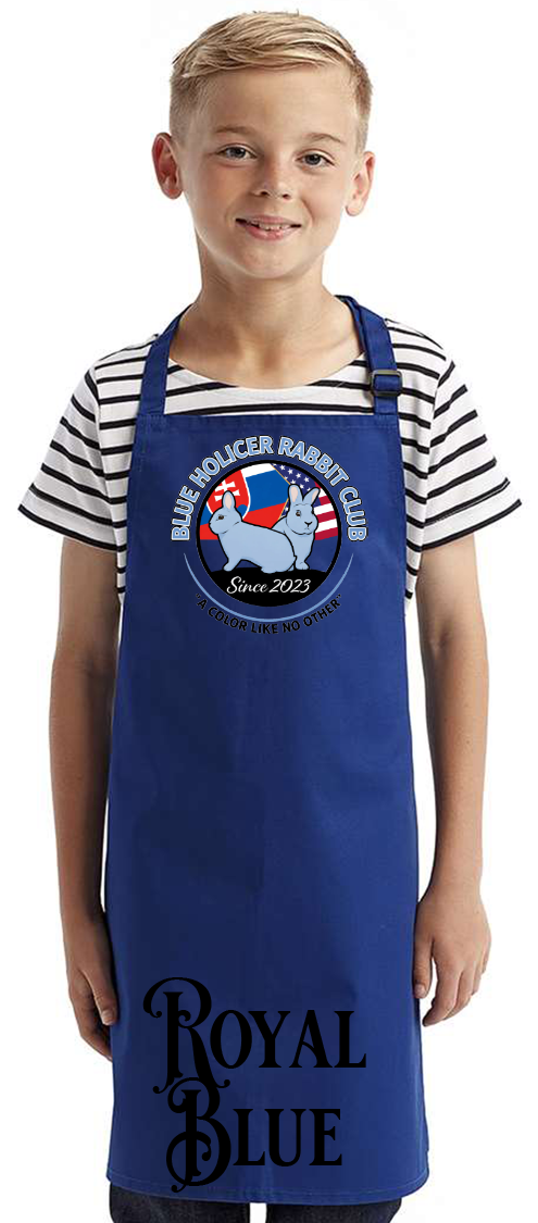 Blue Holicer Logo Apron YOUTH
