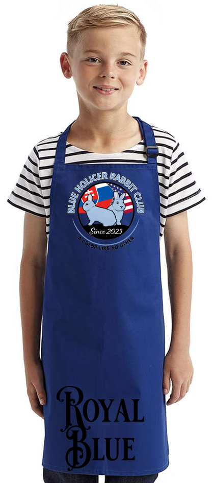 Blue Holicer Logo Apron YOUTH