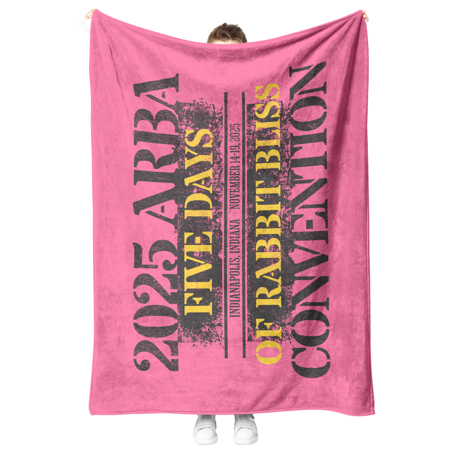 Rabbit_Bliss_Fleece_Blanket-PINK_V_Blanket_Model_Mockup.png