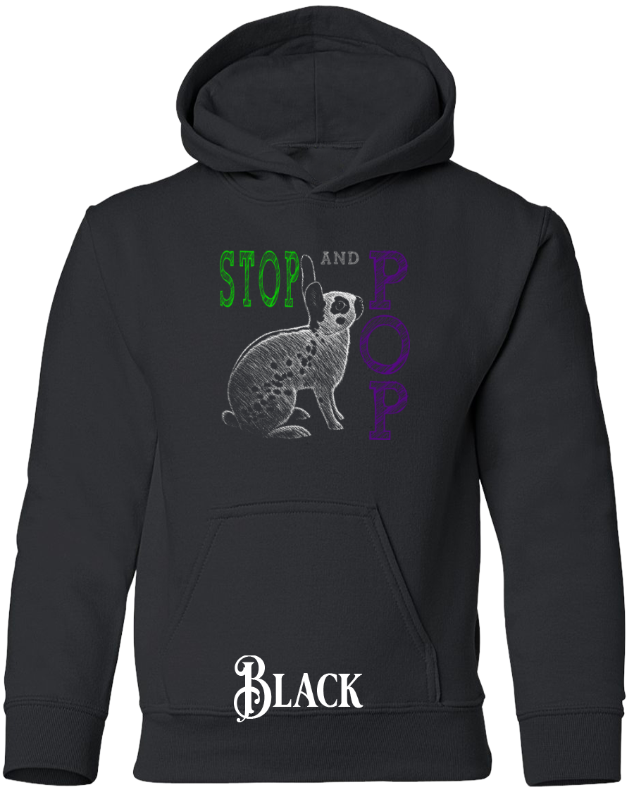 English Spot Stop and Pop YOUTH Hoodie