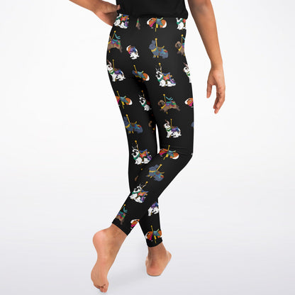 Kids Leggings 101st ARBA Convention Carousel Design