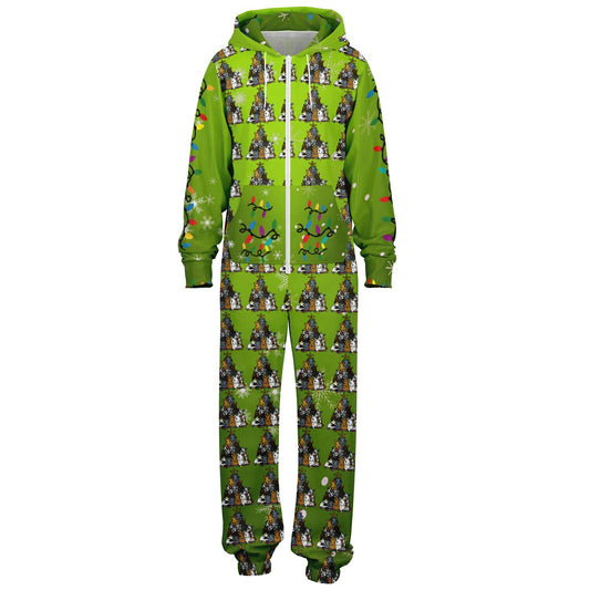 Holiday Bunnie Tree Adult Onzie