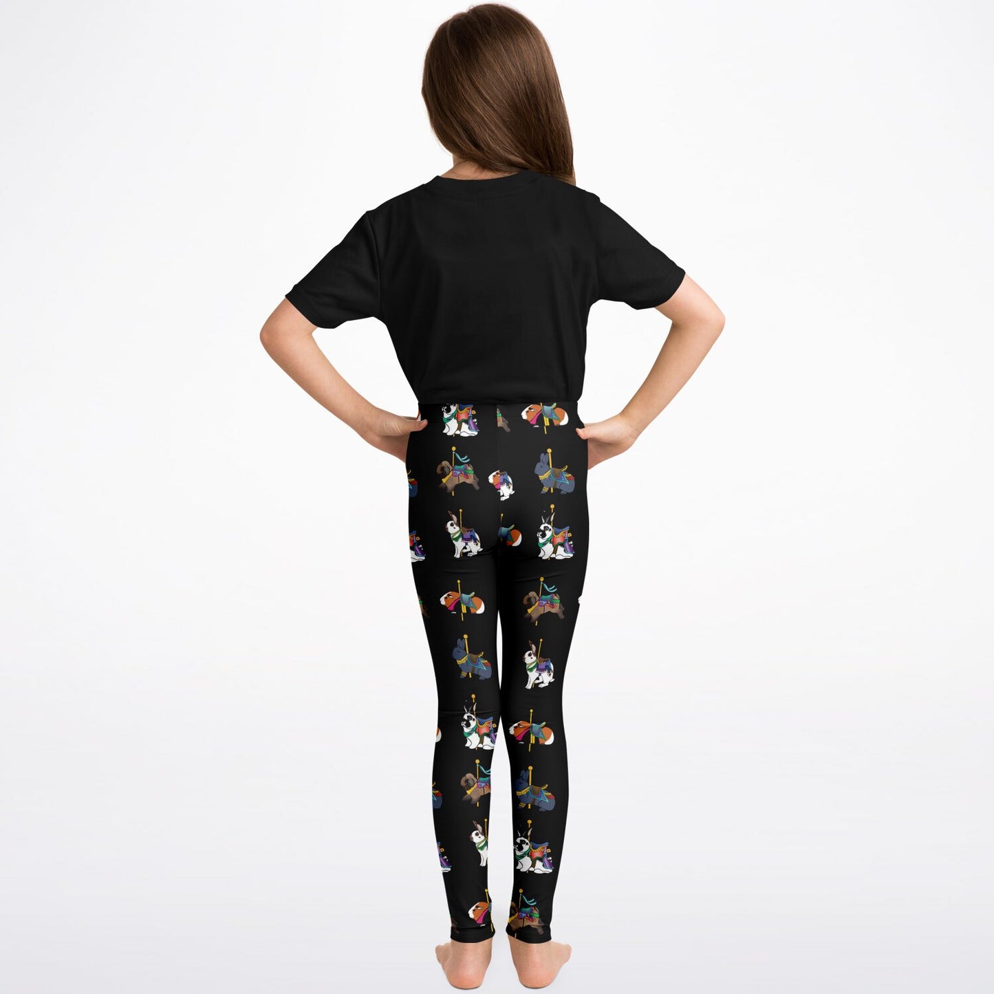 Kids Leggings 101st ARBA Convention Carousel Design